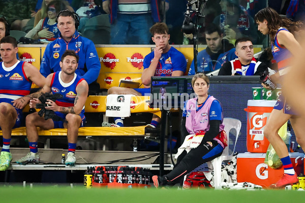 AFL 2023 Round 16 - Western Bulldogs v Fremantle - A-40493360