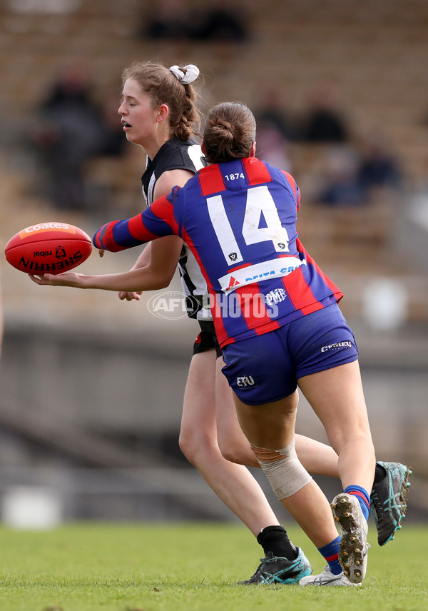VFLW 2023 Qualifying Final - Collingwood v Port Melbourne - A-40646818