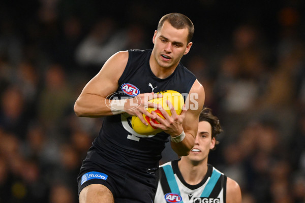 AFL 2023 Round 18 - Carlton v Port Adelaide - A-40952120