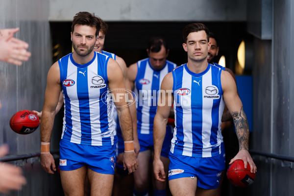 AFL 2023 Round 21 - North Melbourne v Melbourne - A-41746165