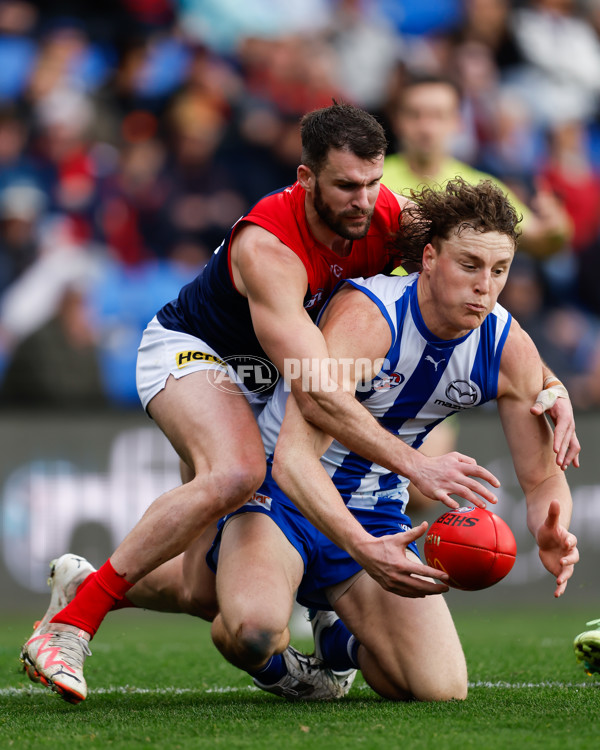 AFL 2023 Round 21 - North Melbourne v Melbourne - A-41750894