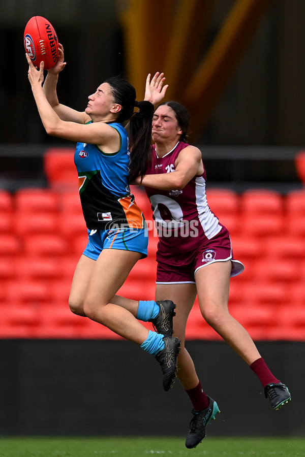 AFL National Championships U18 Girls - Queensland v Allies - A-41754409