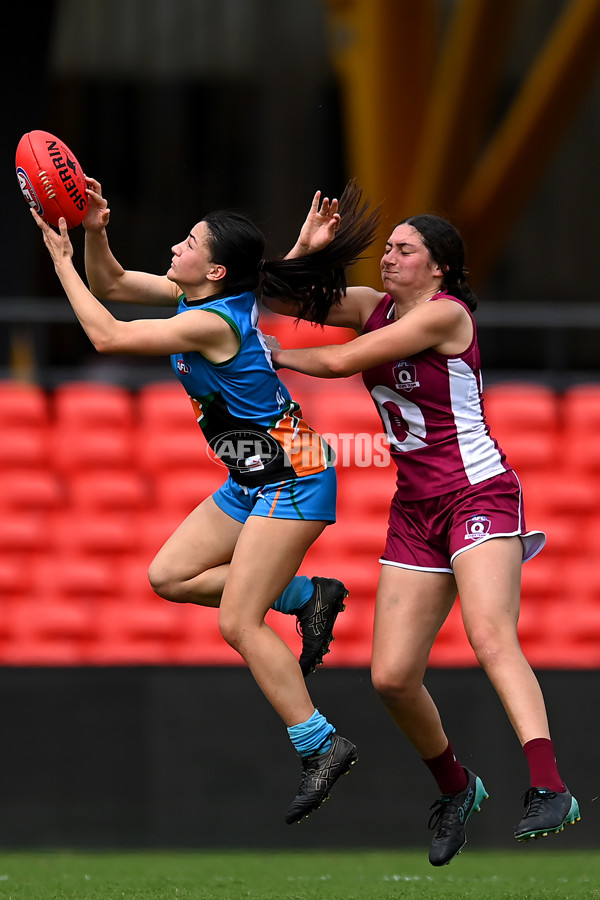 AFL National Championships U18 Girls - Queensland v Allies - A-41755679