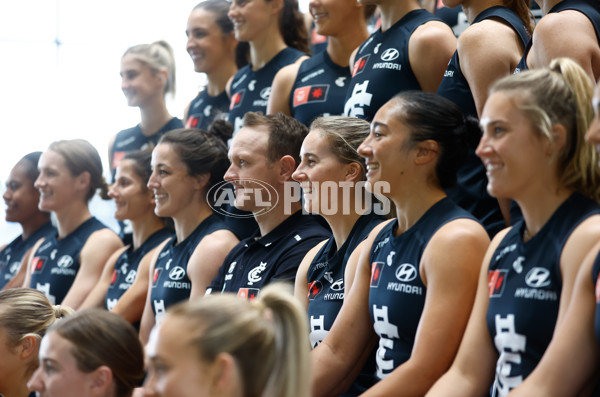 AFLW 2023 Media - Carlton Team Photo Day - A-41900880