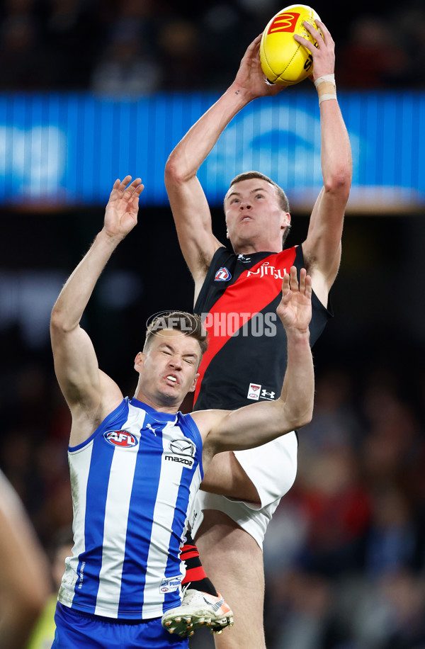 AFL 2023 Round 22 - North Melbourne v Essendon - A-41935319