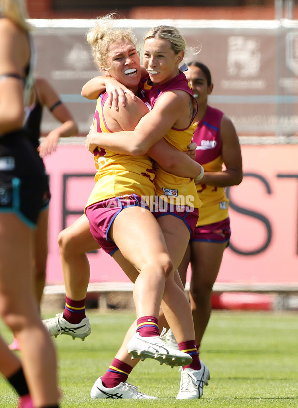 AFLW 2023 Round 02 - Port Adelaide v Brisbane - A-43013469