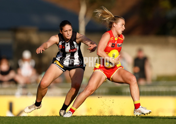 AFLW 2023 Round 03 - Collingwood v Gold Coast - A-43241429