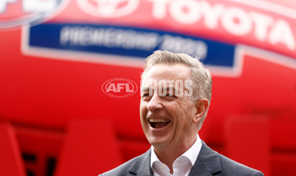 AFL 2023 Media - Toyota Partnership Announcement - A-43247079