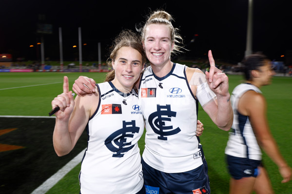 AFLW 2023 Round 06 - Western Bulldogs v Carlton - A-43609616