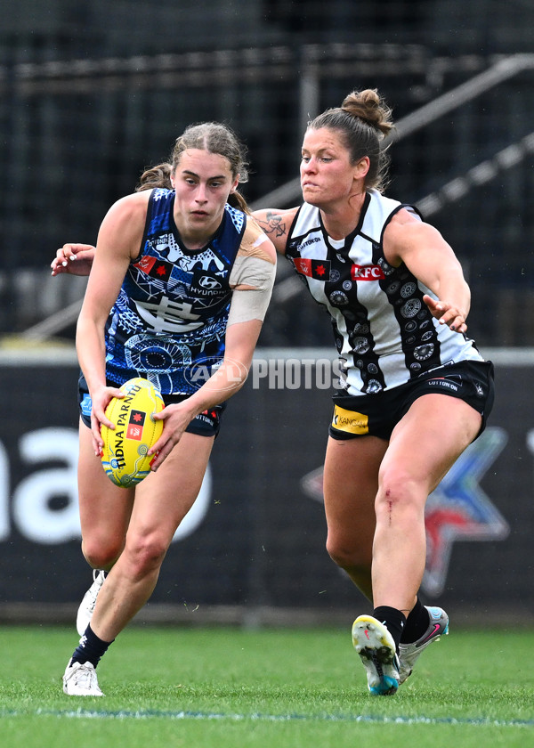 AFLW 2023 Round 07 - Carlton v Collingwood - A-43722611