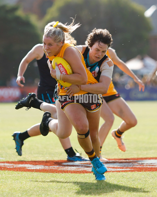 AFLW 2023 Round 09 - Hawthorn v Port Adelaide - A-44945551