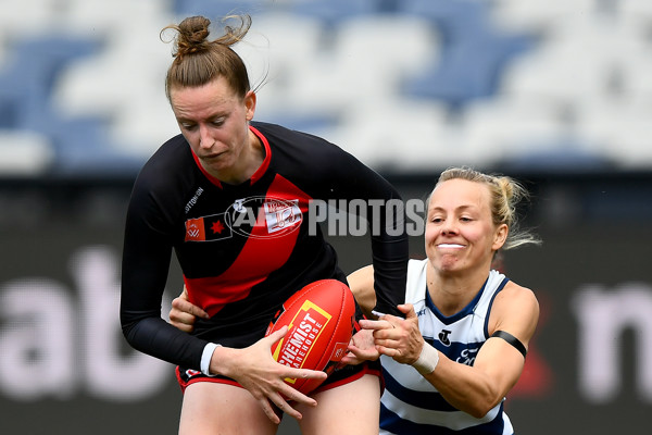 AFLW 2023 Second Elimination Final - Geelong v Essendon - A-45069717