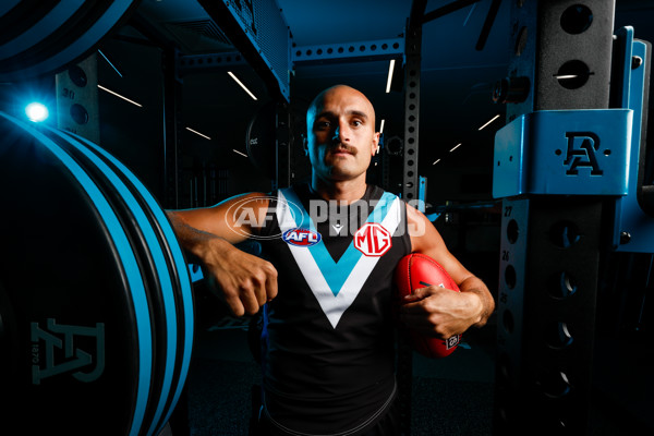 AFL 2024 Portraits - Port Adelaide - A-45981161