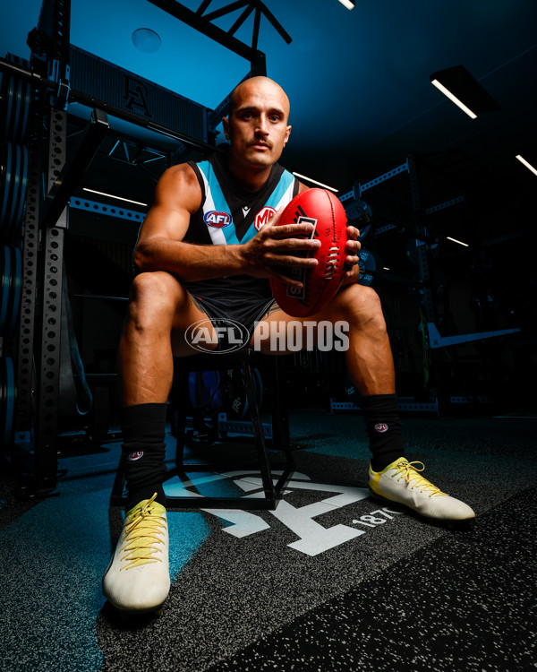 AFL 2024 Portraits - Port Adelaide - A-45981171