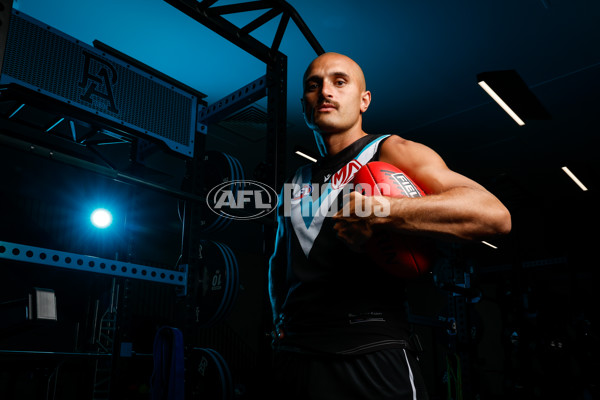 AFL 2024 Portraits - Port Adelaide - A-45981172