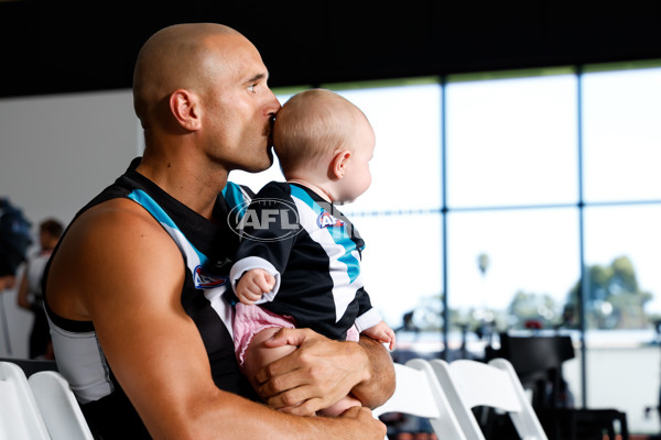 AFL 2024 Media - Port Adelaide Team Photo Day - A-45982239