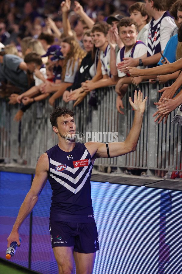 AFL 2024 Round 01 - Fremantle v Brisbane - A-46566948