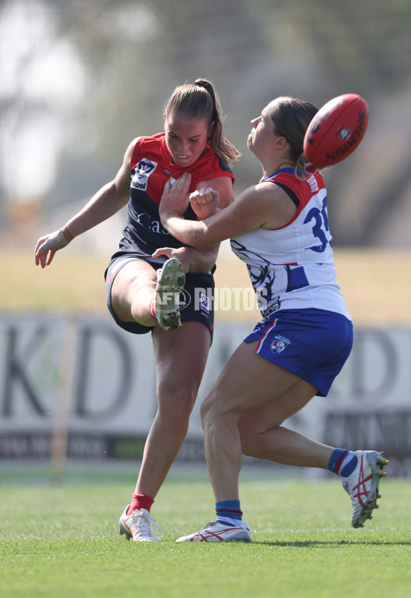VFLW 2024 Round 02 - Casey Demons v Western Bulldogs - A-46778961