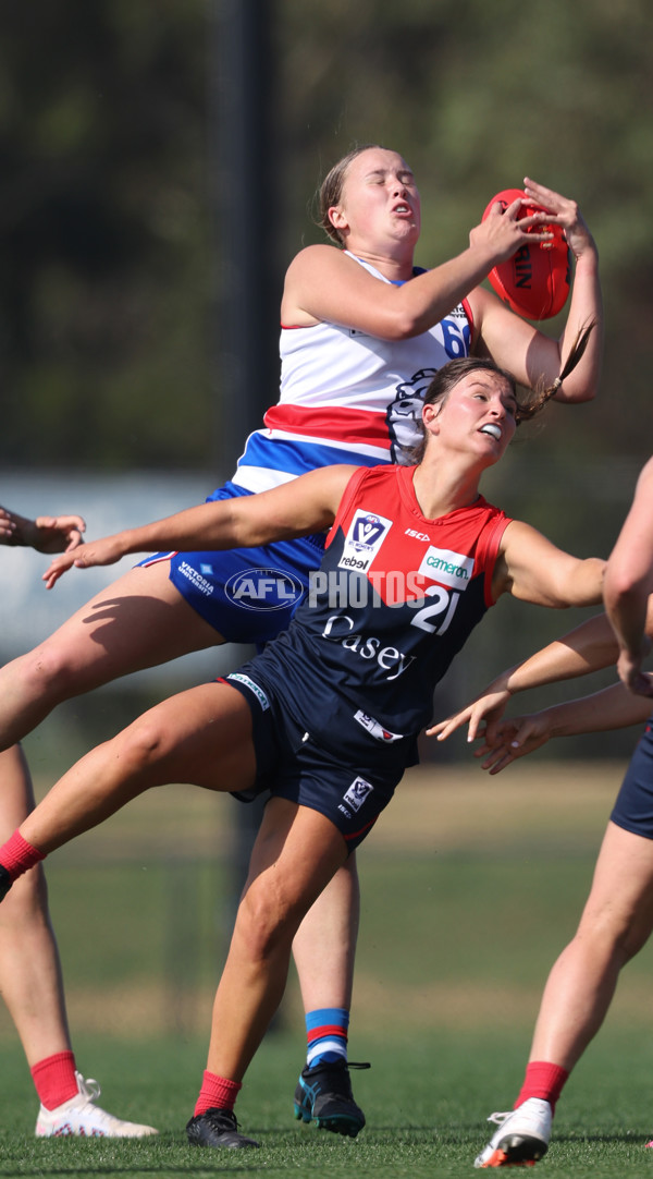 VFLW 2024 Round 02 - Casey Demons v Western Bulldogs - A-46803095