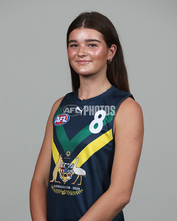 AFL 2024 Media - National Academy Girls Jumper Presentation - A-47002917