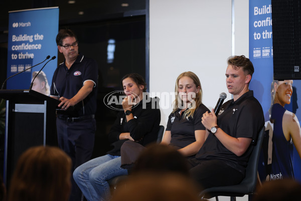 AFL 2024 Media - National Academy Girls Jumper Presentation - A-47008449