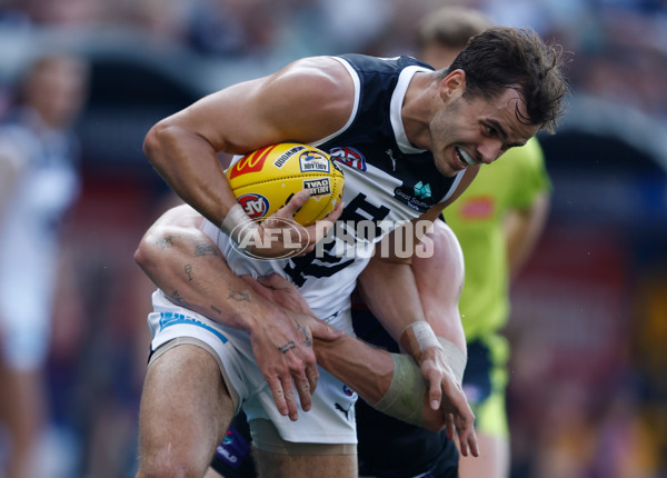 AFL 2024 Round 04 - Fremantle v Carlton - A-47023777