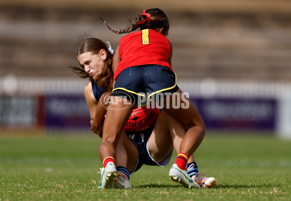 AFLW 2024 U16 Girls Champs - SA v Vic Metro - A-47049295
