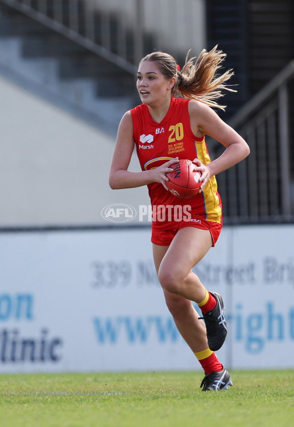 2024 U16 Girls Championships - Gold Coast SUNS Academy v Western Australia - A-47064505