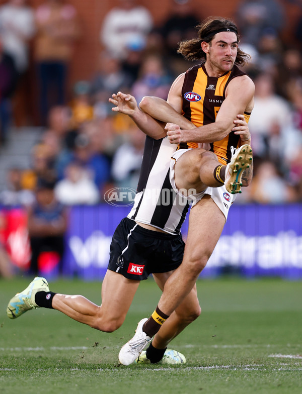 AFL 2024 Round 04 - Collingwood v Hawthorn - A-47067480
