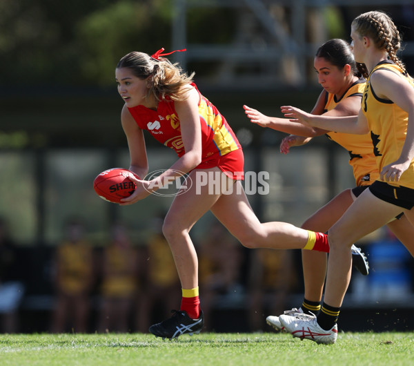 2024 U16 Girls Championships - Gold Coast SUNS Academy v Western Australia - A-47067496