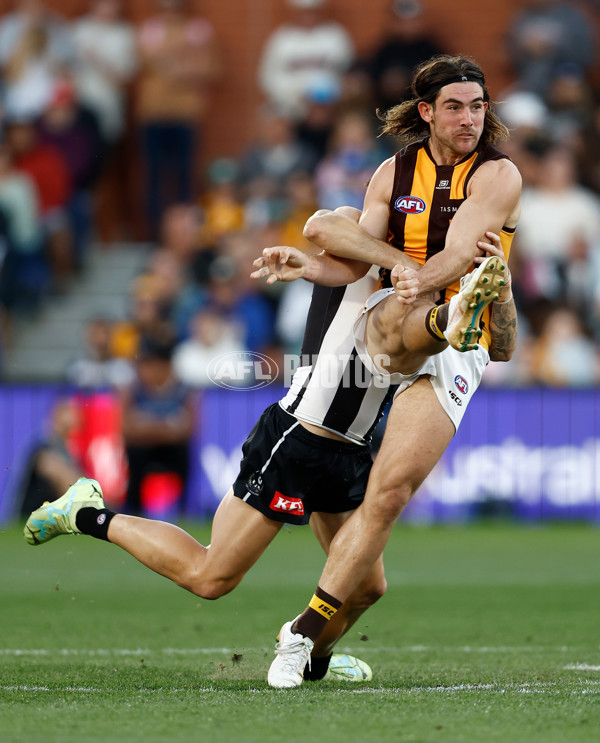 AFL 2024 Round 04 - Collingwood v Hawthorn - A-47070452