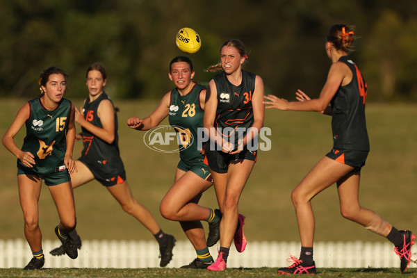 AFL 2024 National Development Championship U16 Girls - GWS Giants Academy v Tasmania - A-47148783