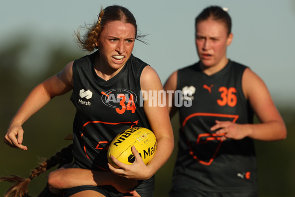 AFL 2024 National Development Championship U16 Girls - GWS Giants Academy v Tasmania - A-47148797