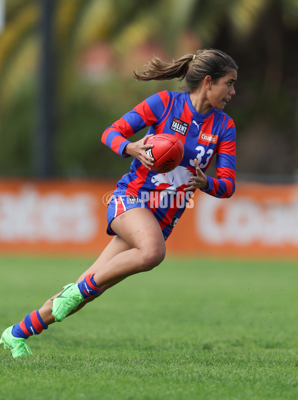 Coates Talent League Girls 2024 - Oakleigh v Eastern Ranges - A-47410719