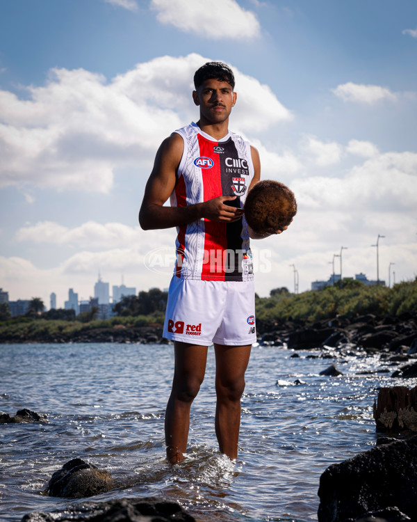 AFL 2024 Media - St Kilda Indigenous Jumper 060524 - A-49026007