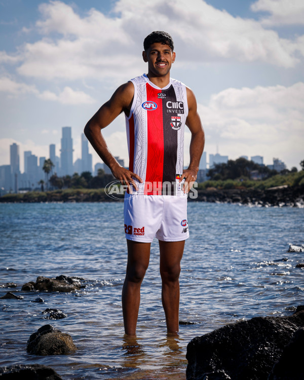 AFL 2024 Media - St Kilda Indigenous Jumper 060524 - A-49026009