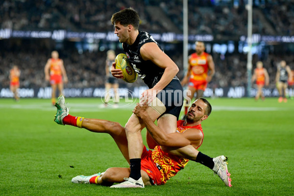 AFL 2024 Round 11 - Carlton v Gold Coast - A-49688076