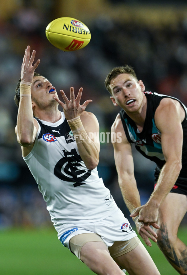 AFL 2024 Round 12 - Port Adelaide v Carlton - A-49821347