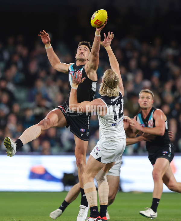 AFL 2024 Round 12 - Port Adelaide v Carlton - A-49821372