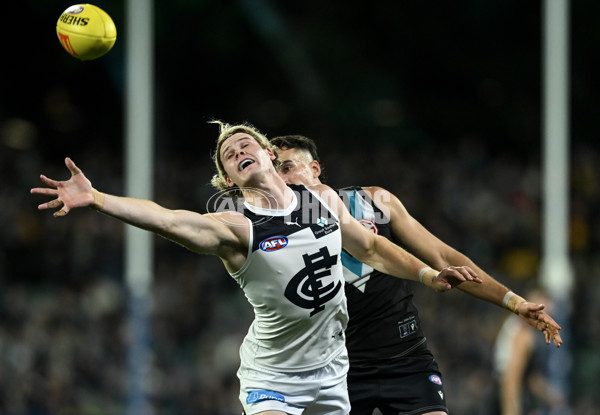 AFL 2024 Round 12 - Port Adelaide v Carlton - A-49837017