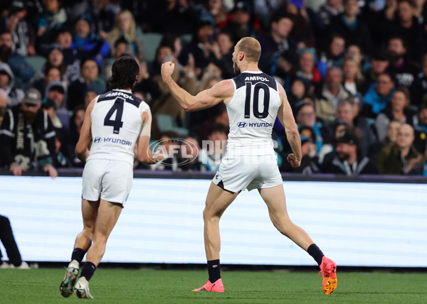 AFL 2024 Round 12 - Port Adelaide v Carlton - A-49837023