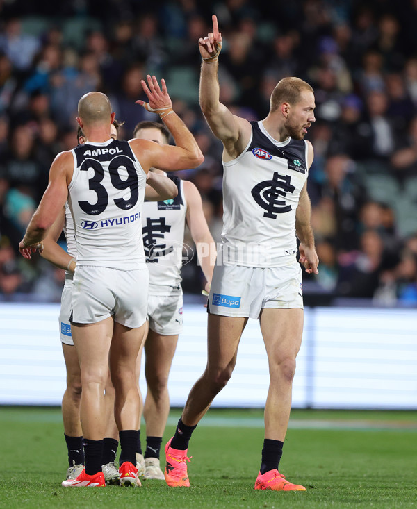 AFL 2024 Round 12 - Port Adelaide v Carlton - A-49837026