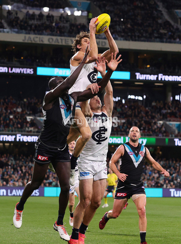 AFL 2024 Round 12 - Port Adelaide v Carlton - A-49837028