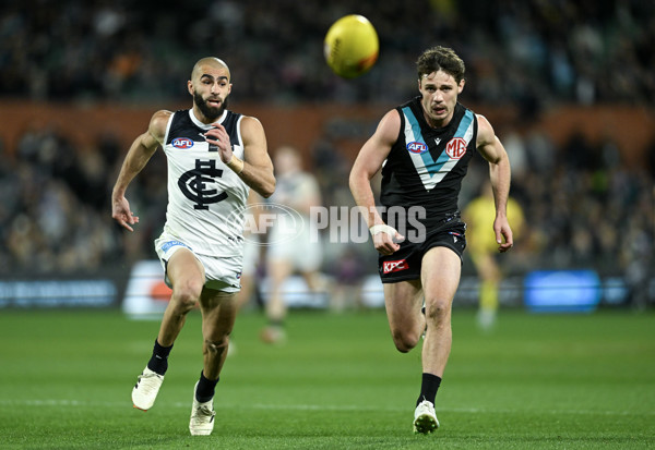 AFL 2024 Round 12 - Port Adelaide v Carlton - A-49840403