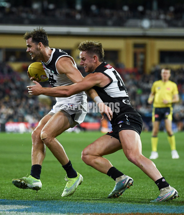 AFL 2024 Round 12 - Port Adelaide v Carlton - A-49840444