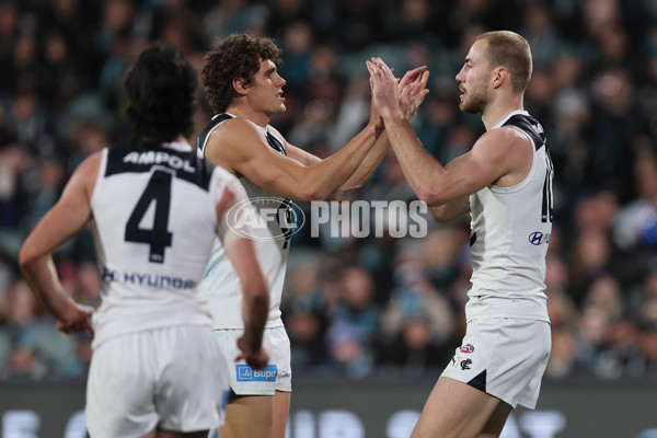 AFL 2024 Round 12 - Port Adelaide v Carlton - A-49840464