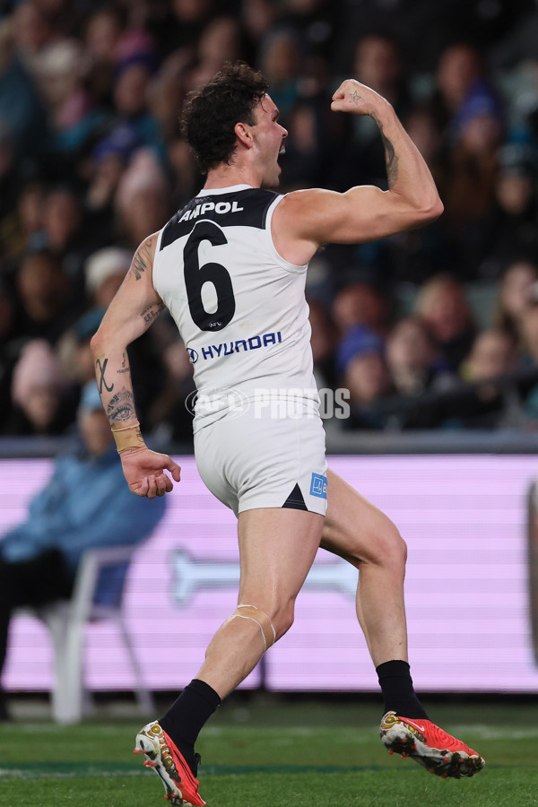 AFL 2024 Round 12 - Port Adelaide v Carlton - A-49840943