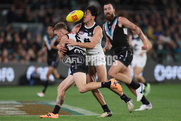 AFL 2024 Round 12 - Port Adelaide v Carlton - A-49840944
