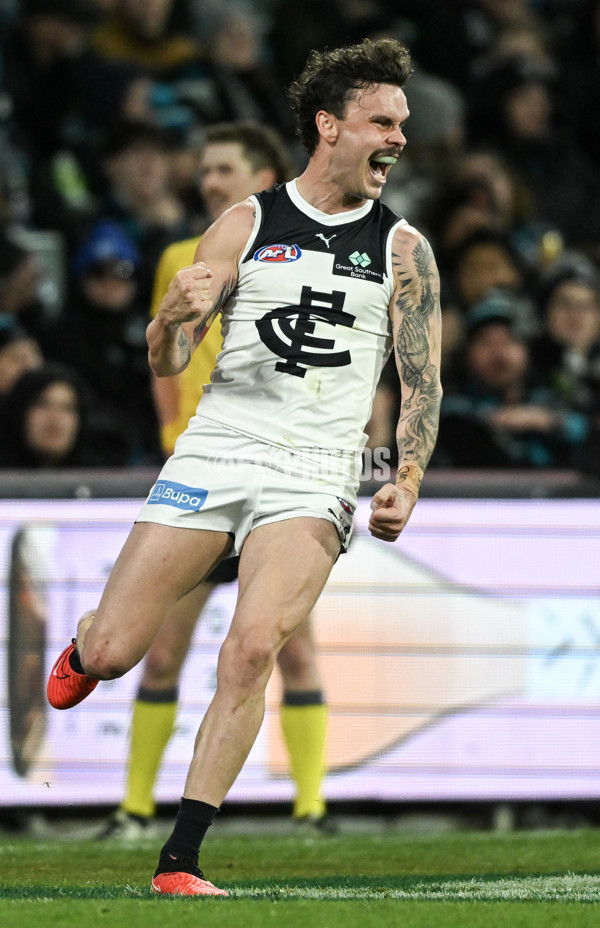 AFL 2024 Round 12 - Port Adelaide v Carlton - A-49840959