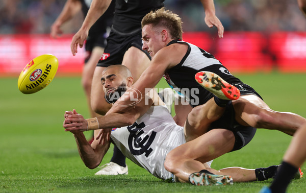 AFL 2024 Round 12 - Port Adelaide v Carlton - A-49842594